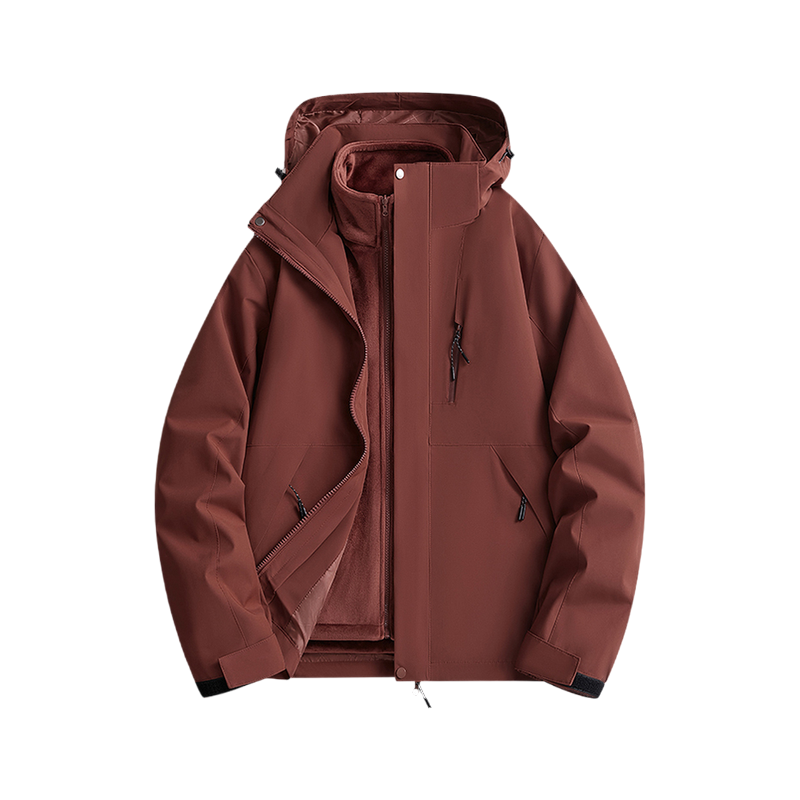 Cairn Colour Shell in Deep burgundy