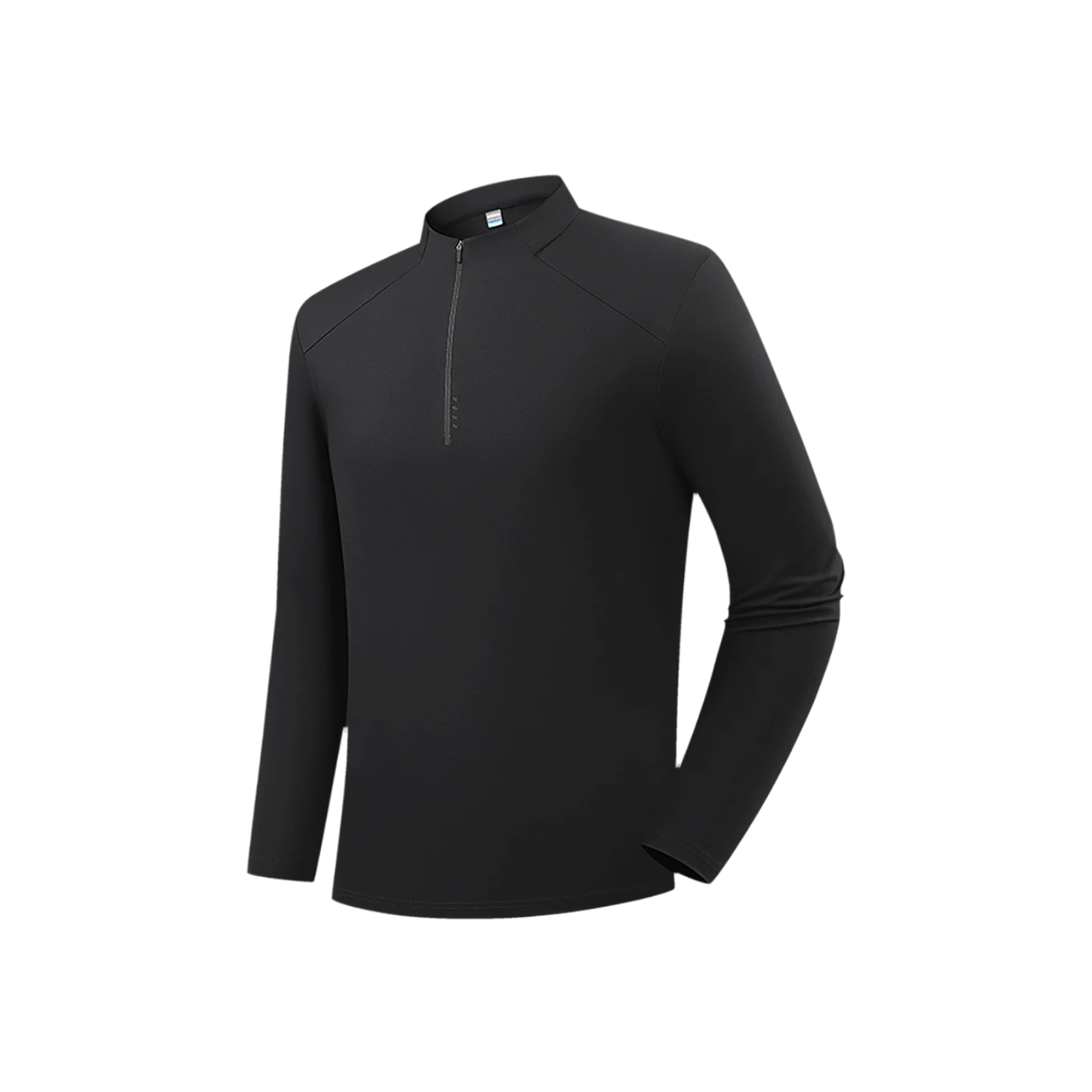 Contour Half-Zip in Carbon black