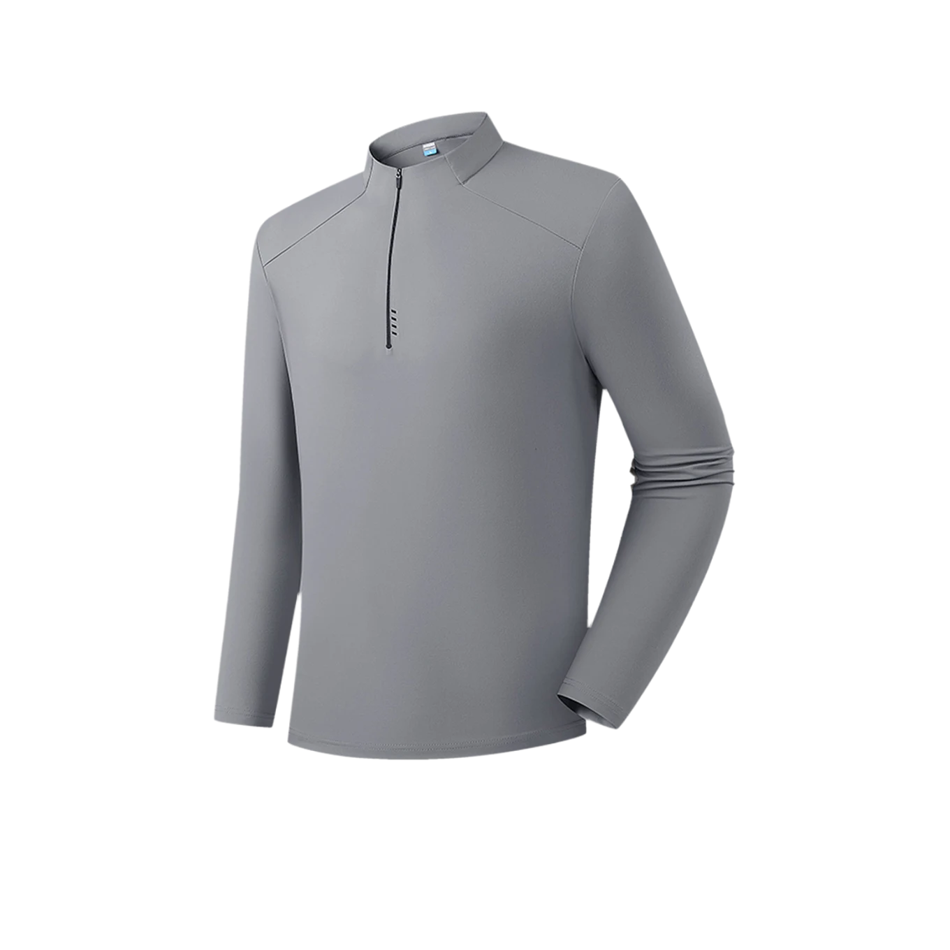 Contour Half-Zip in Granite grey