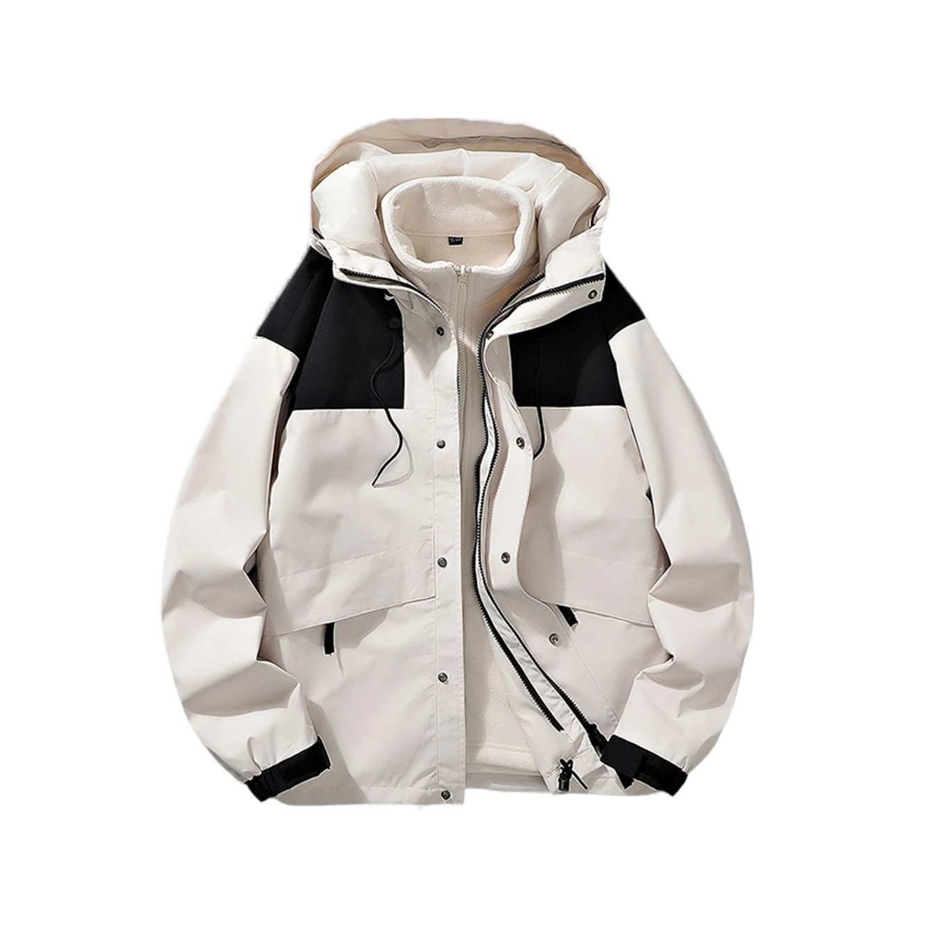 Estuary Field Shell in Fog ivory