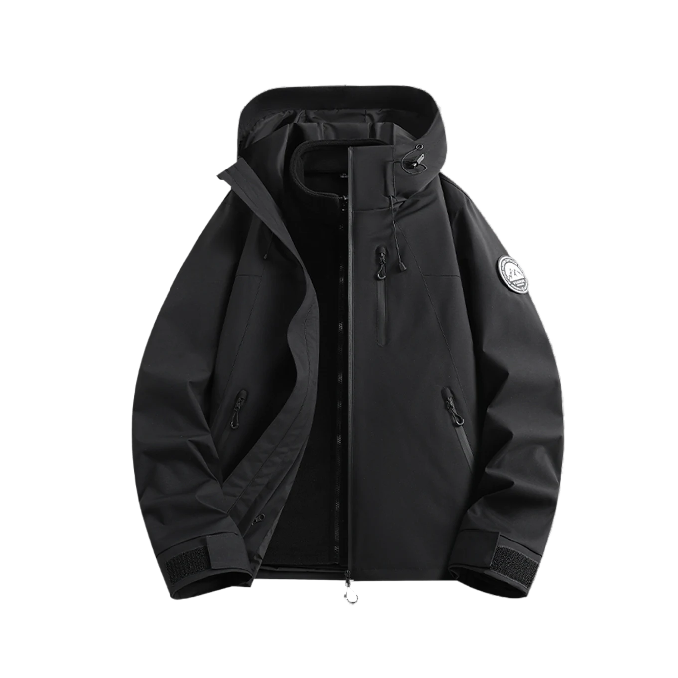 Glen Technical Shell in Carbon black