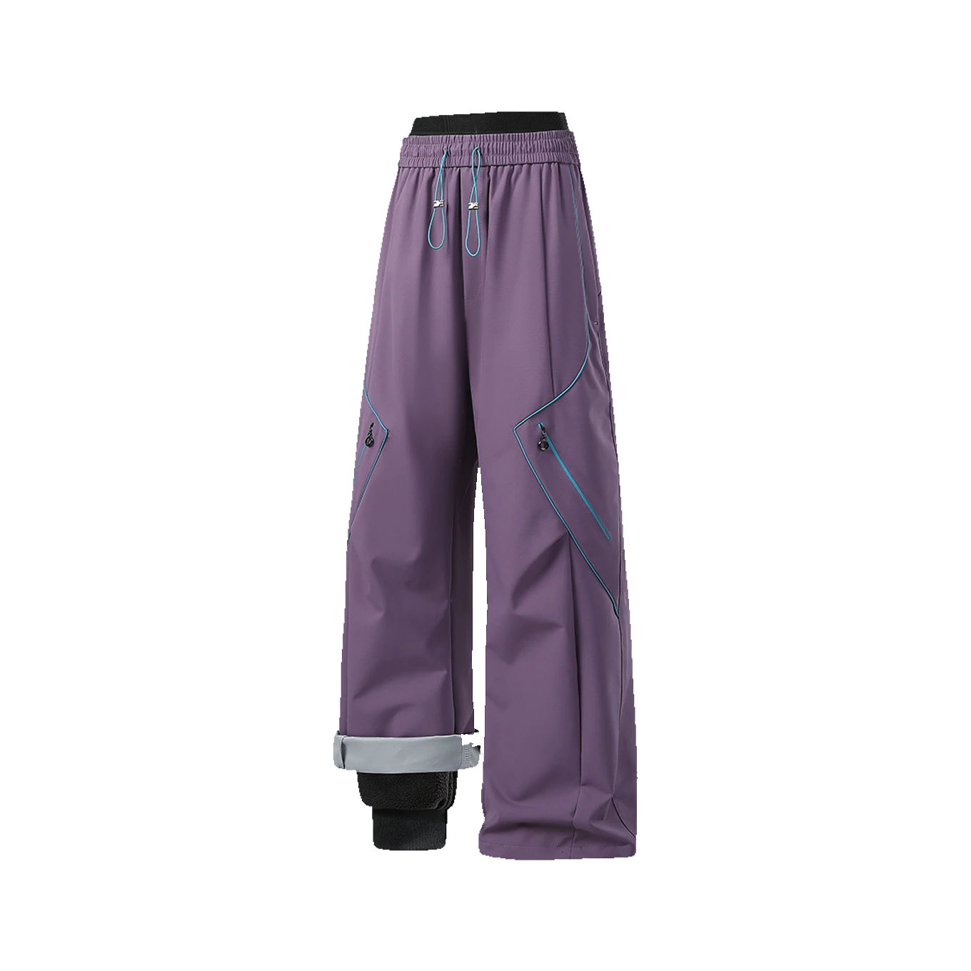 Loch Convertible Trouser in Heather violet