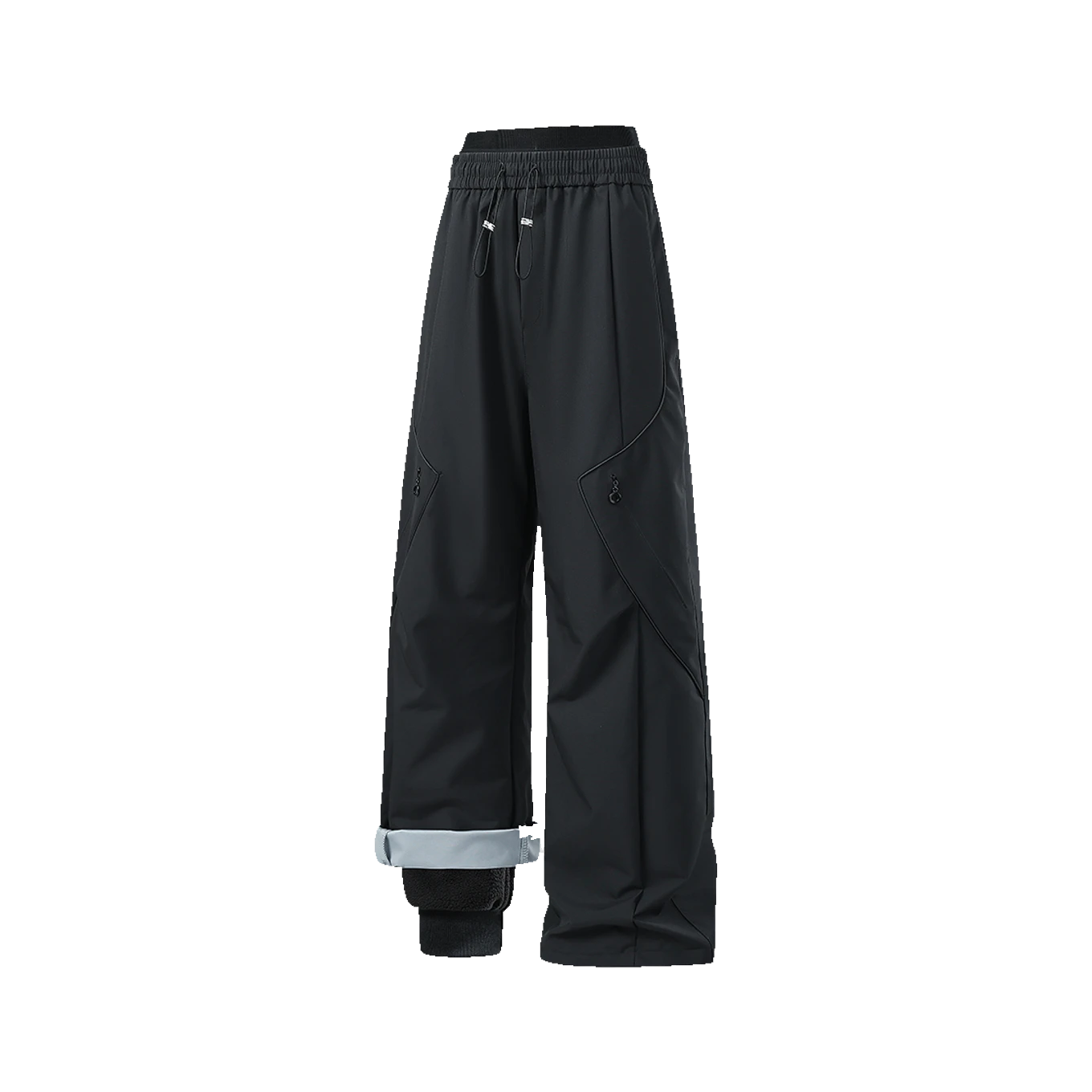 Loch Convertible Trouser in Carbon black