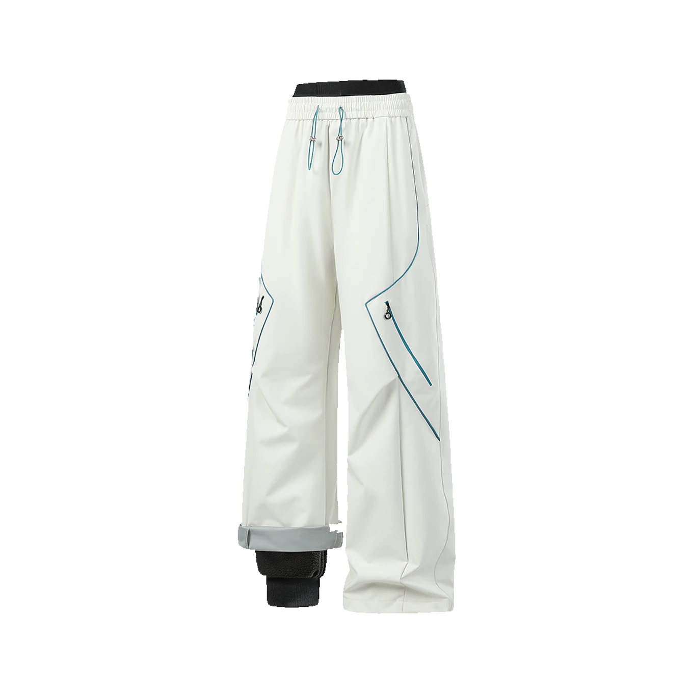 Loch Convertible Trouser in Fog white