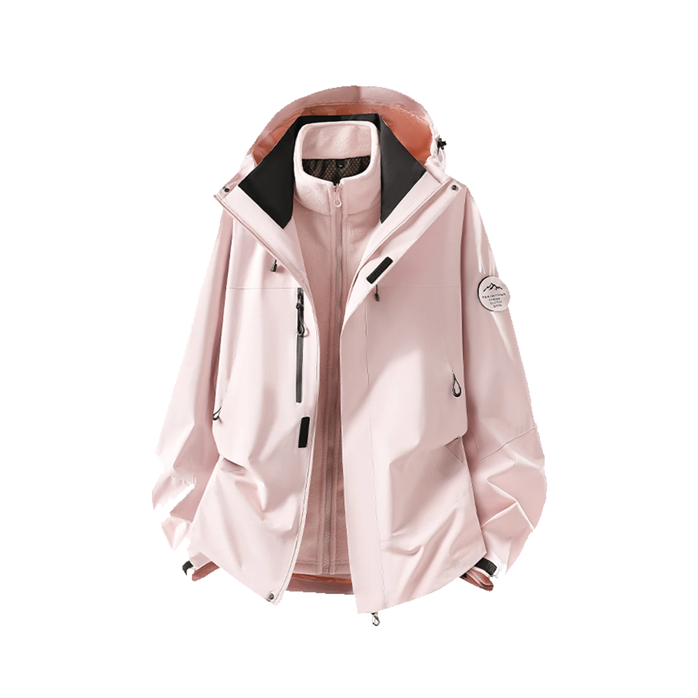 Stratus Shell in Heather blush