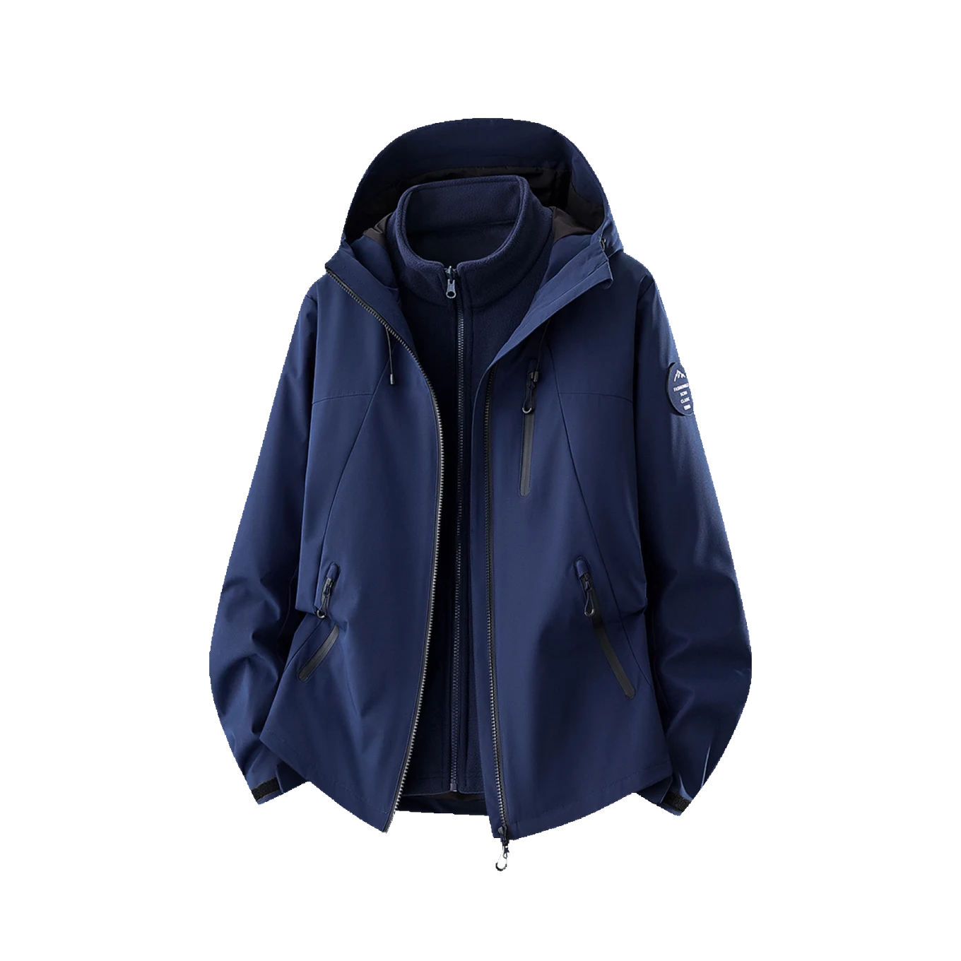 Summit Grid Shell in Highland navy