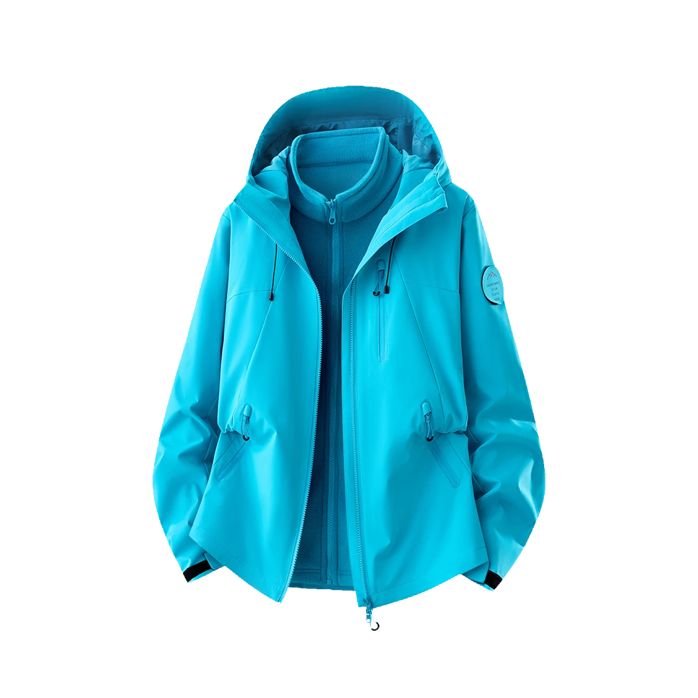 Summit Grid Shell in Loch blue