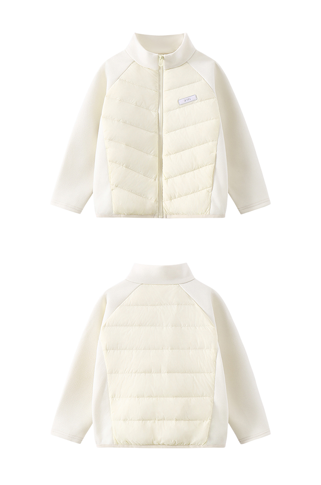 Packable Down Gilet in Fog white