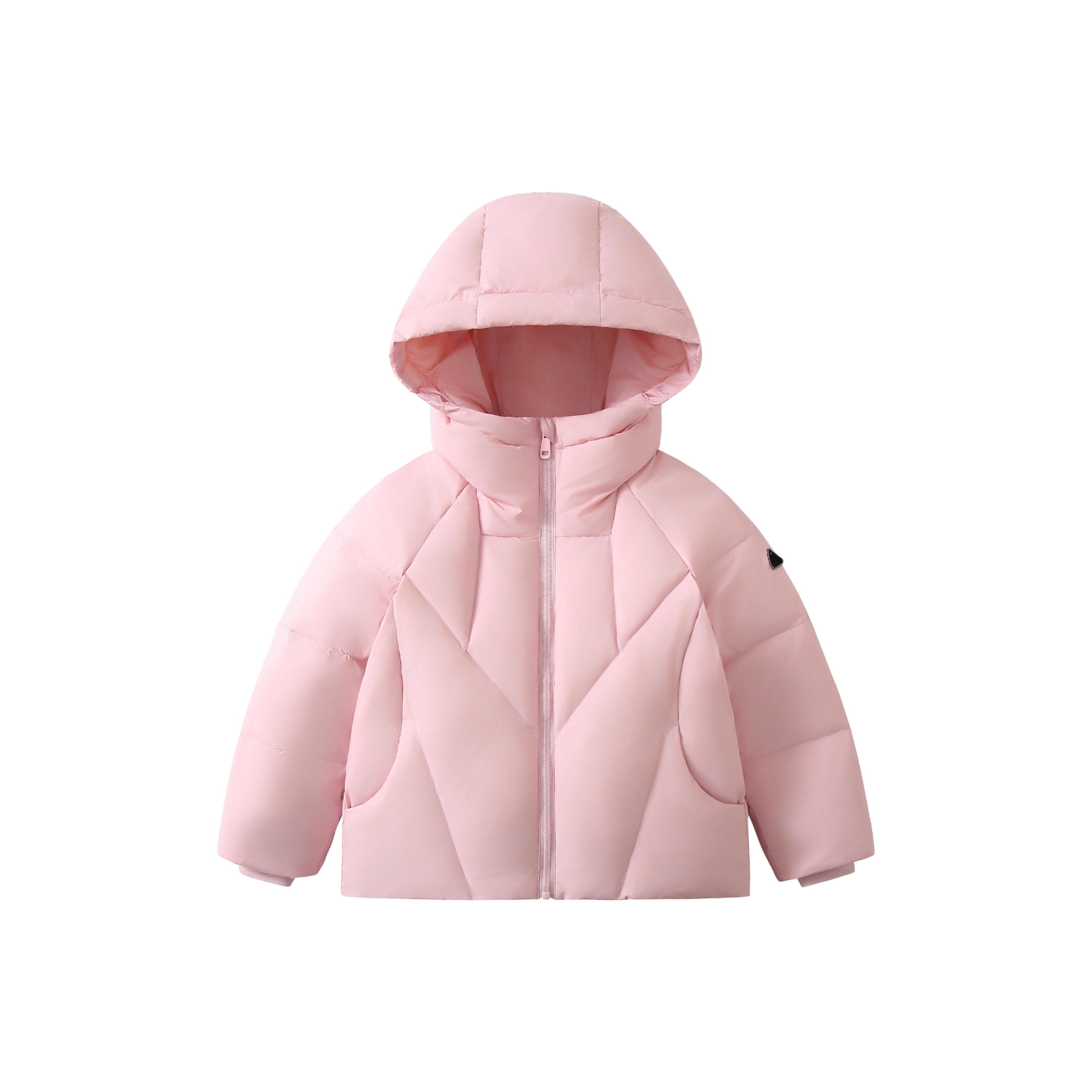 Cloud Down Jacket in Heather pink