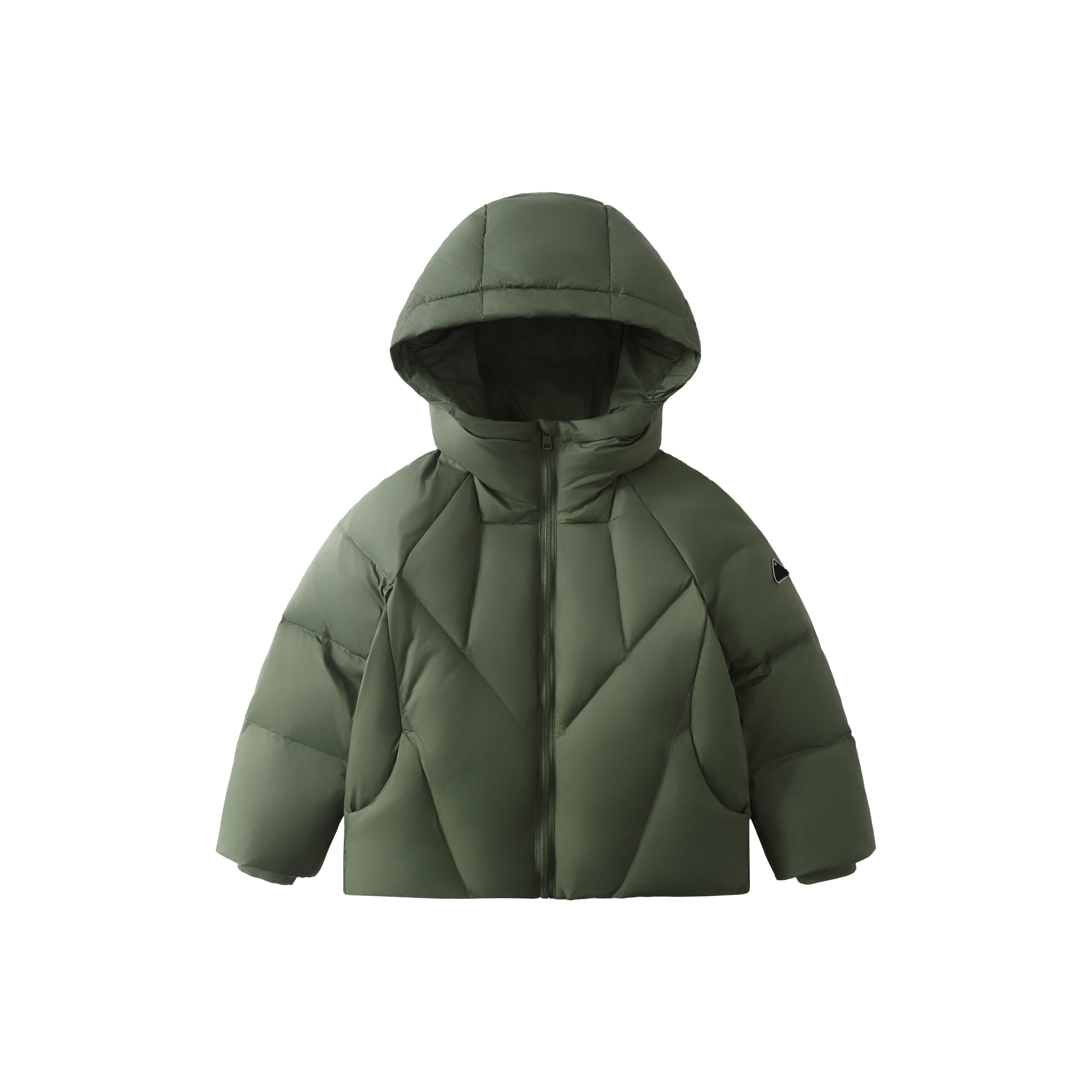 Cloud Down Jacket in Trail green