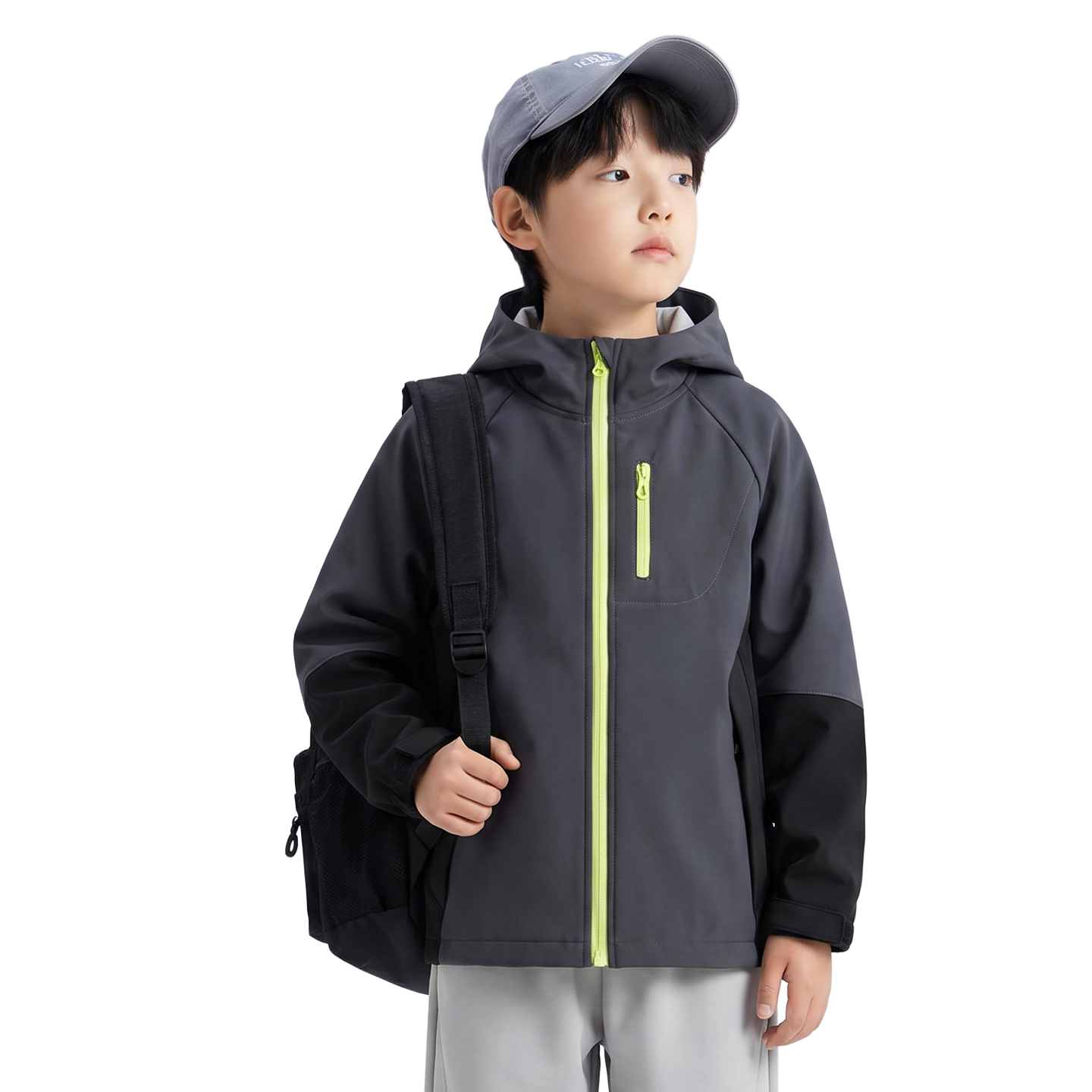 Motion Softshell in Carbon black