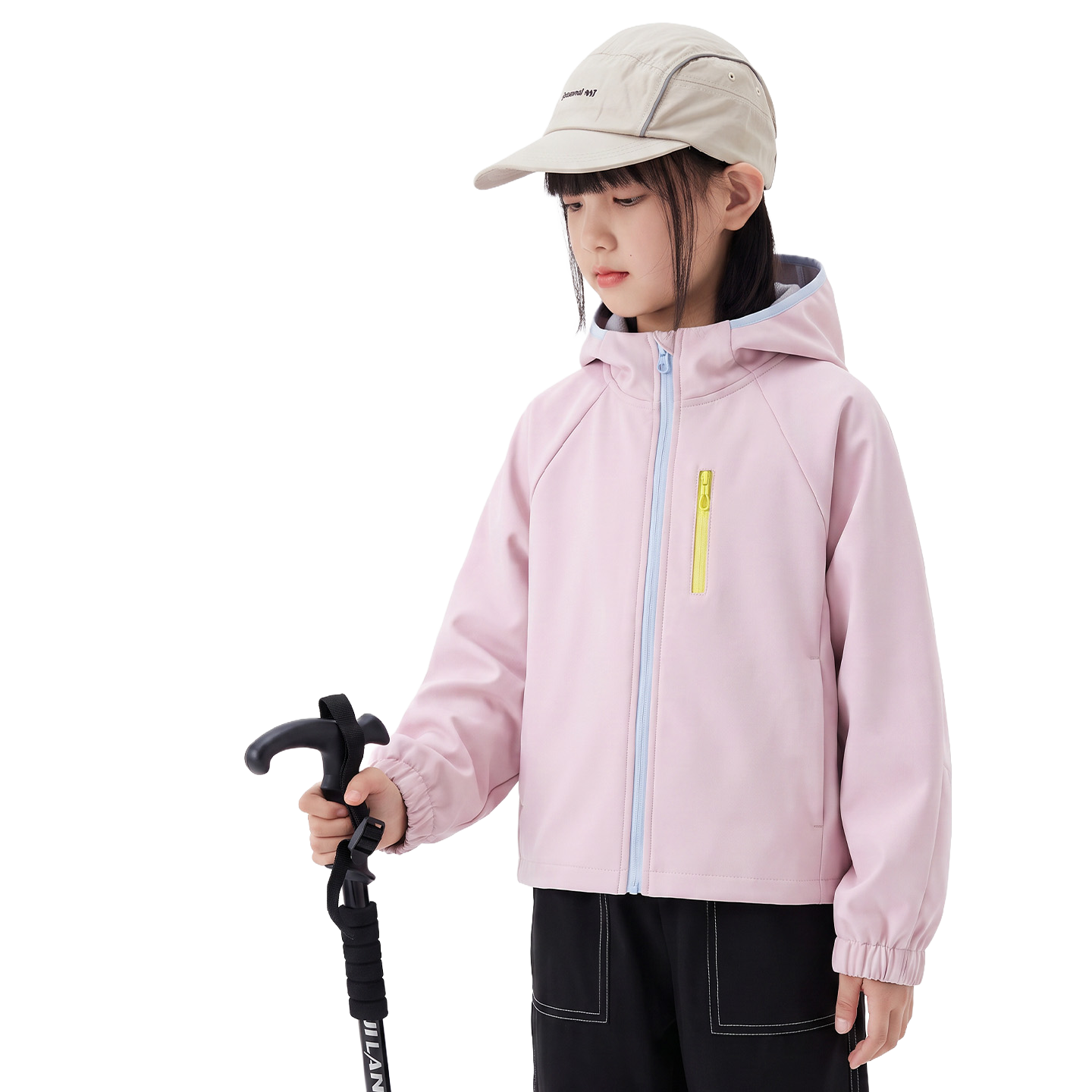 Shield Softshell in Heather pink