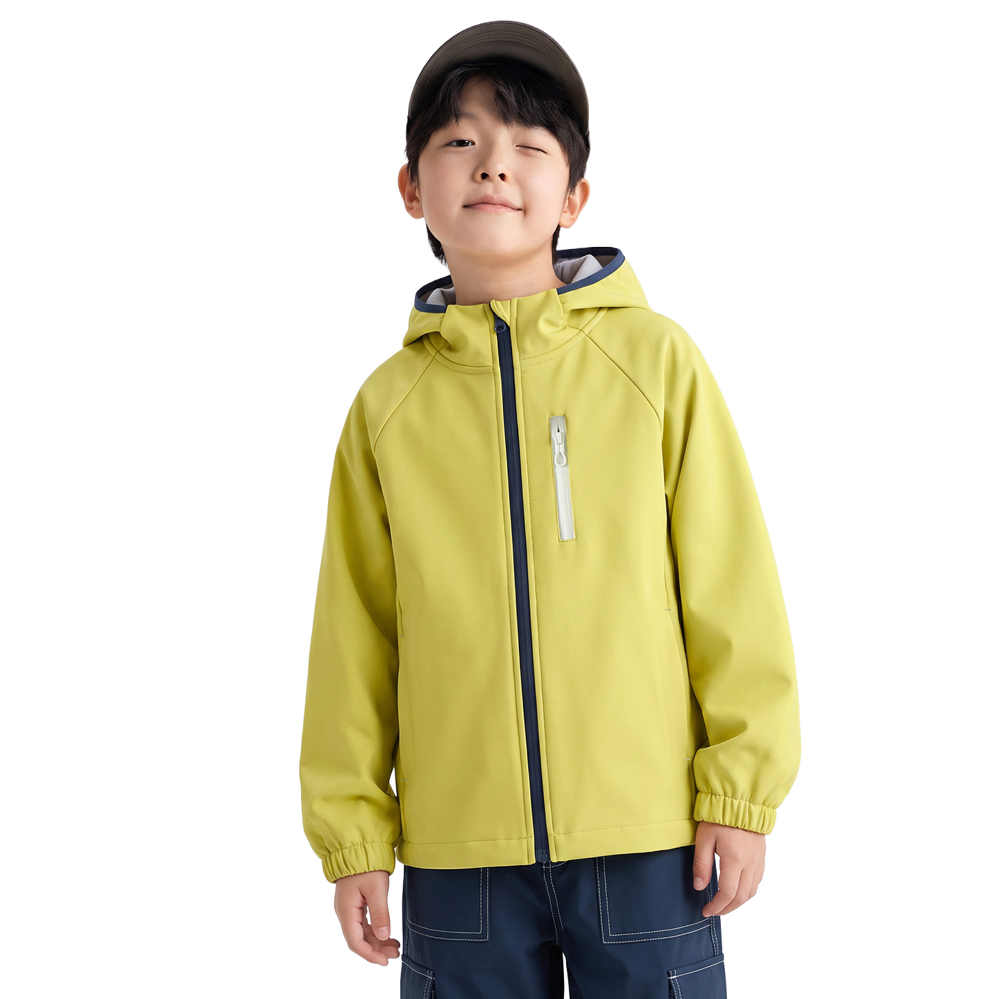 Shield Softshell in Trail green