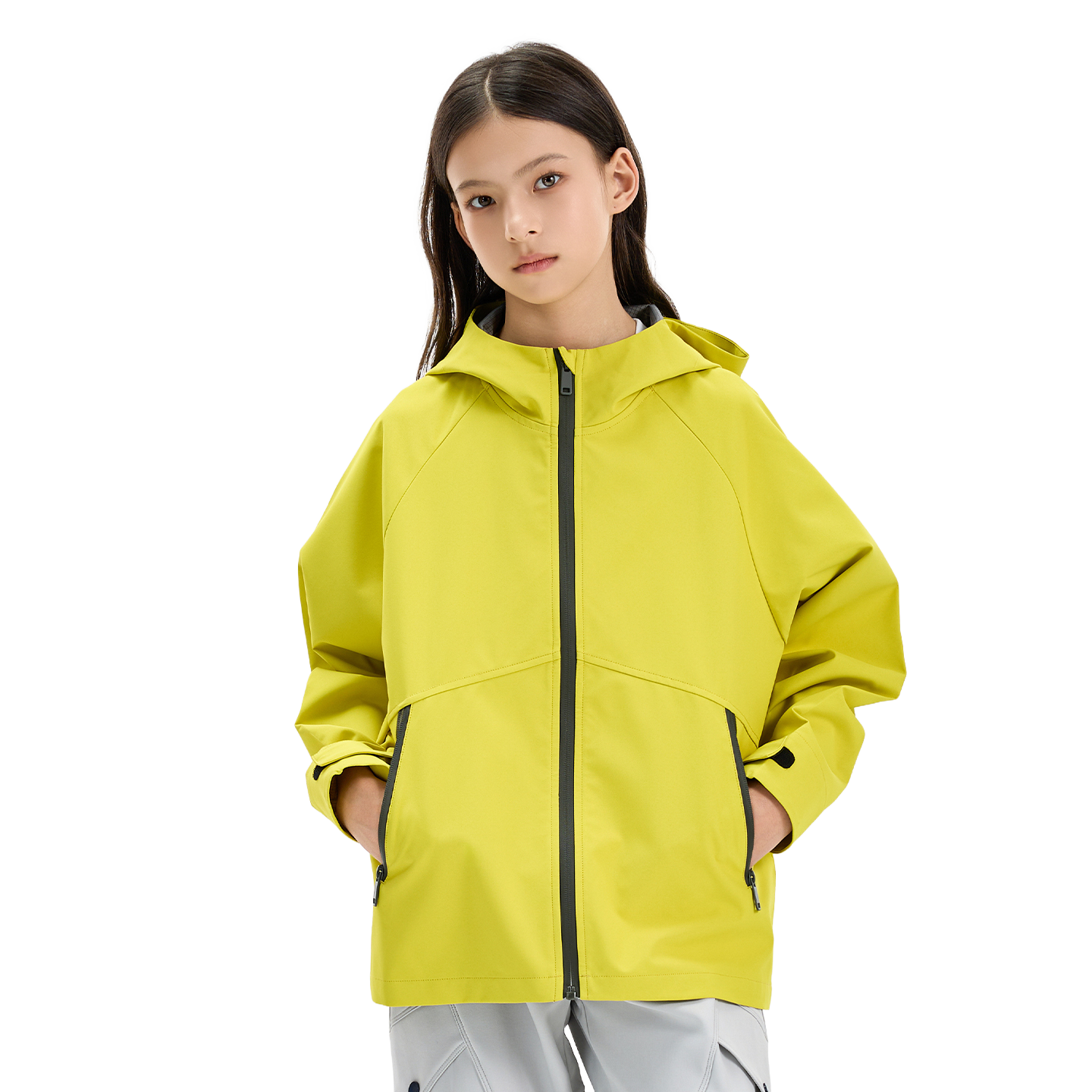 Rainshield Hardshell in Lichen yellow
