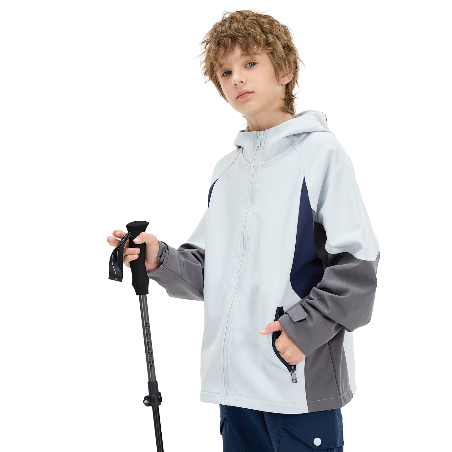 Windpath Softshell in Sky blue