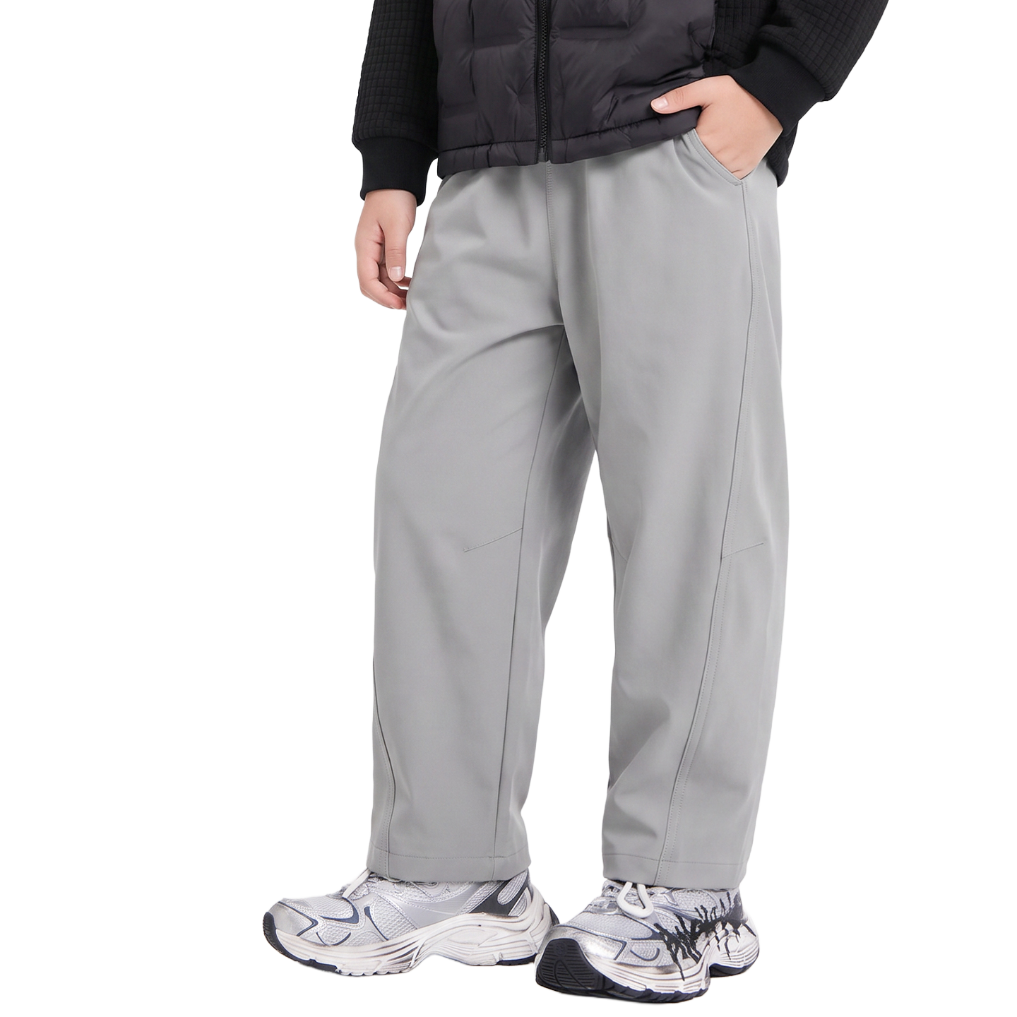 Sabre Casual Trouser in Granite grey