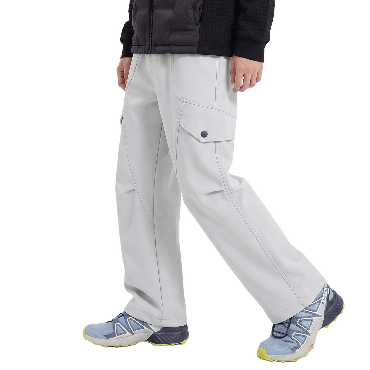 Utility Softshell Cargo in Soft silver