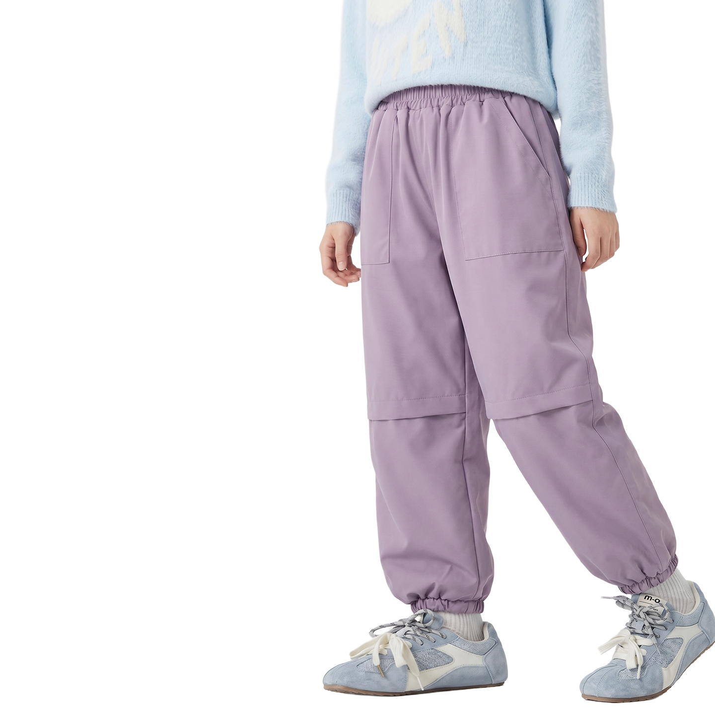 Insulated Everyday Trouser in Mist violet
