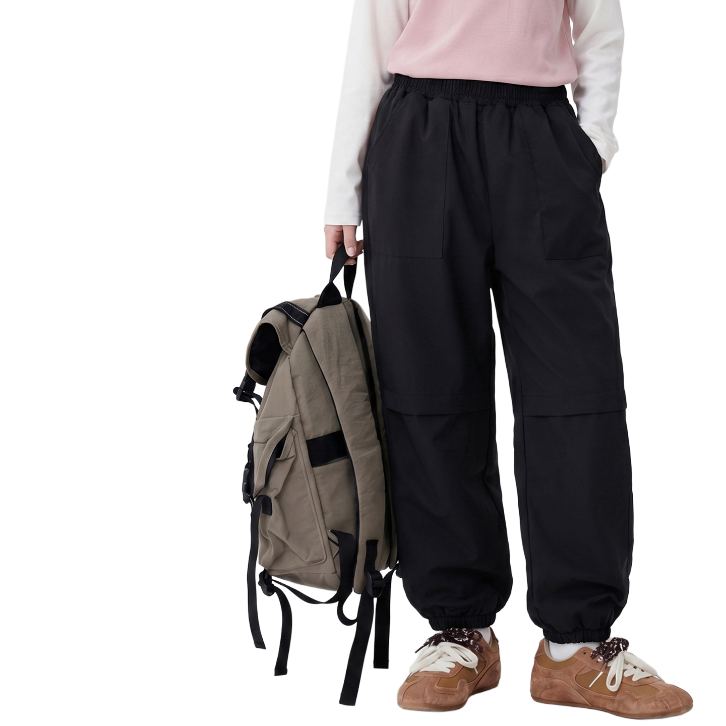 Insulated Everyday Trouser in Carbon black