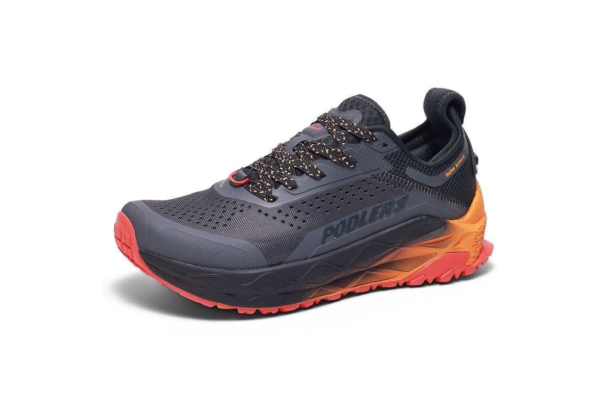 PODLERS GravelShift in Charcoal orange